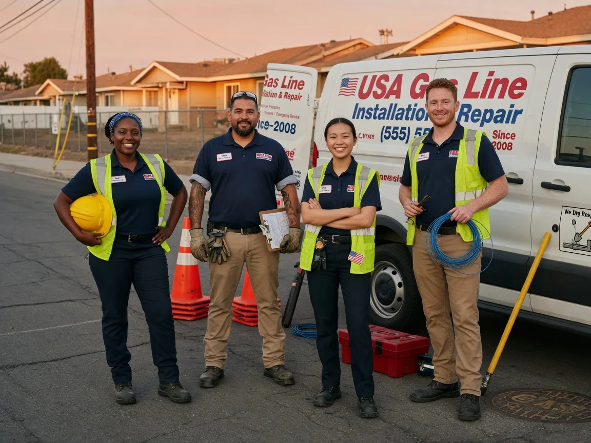 Gas Line Installation company in Hollandale, MN